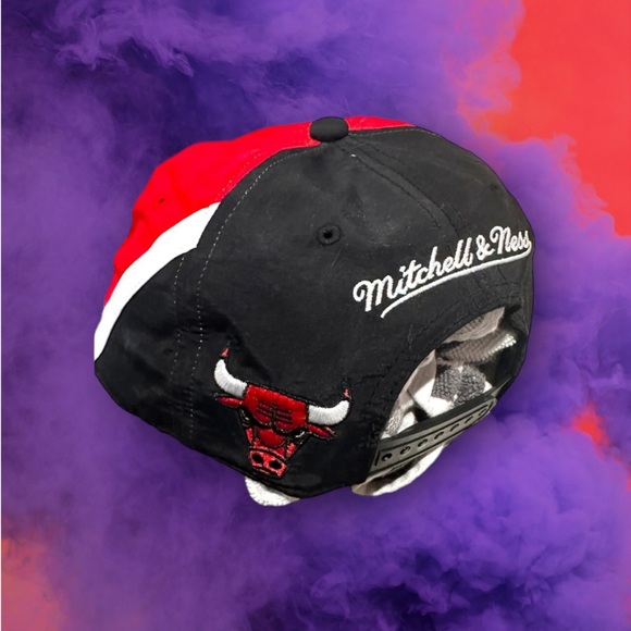 Vintage Mitchell&ness Chicago Bulls Snapback Michael Jordan Unisex 90s 80s Style - Picture 4 of 6